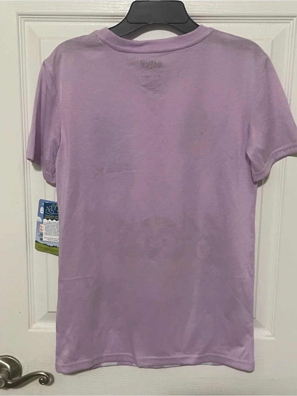 NWT Bluey Sports Club Purple Soccer Sleep Shirt Pajama Nightgown Girls S 6/6X
